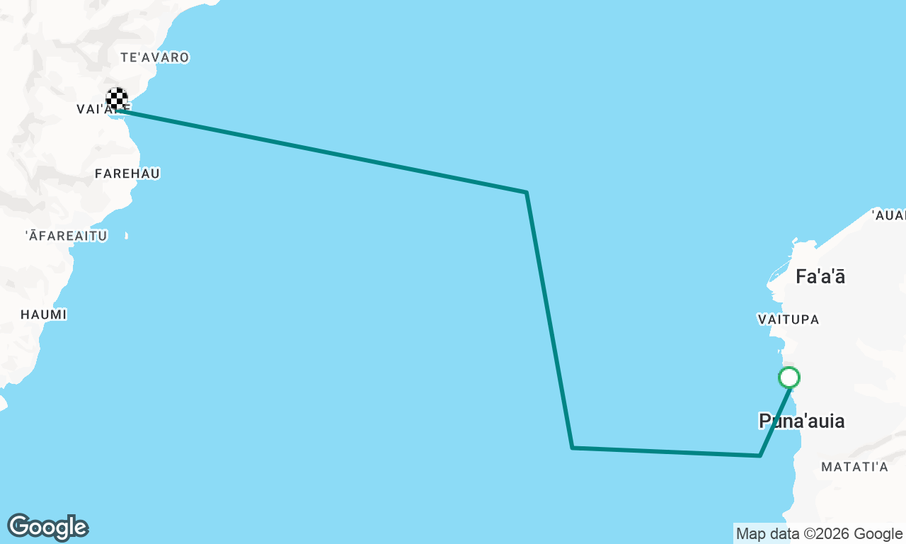Voyage map
