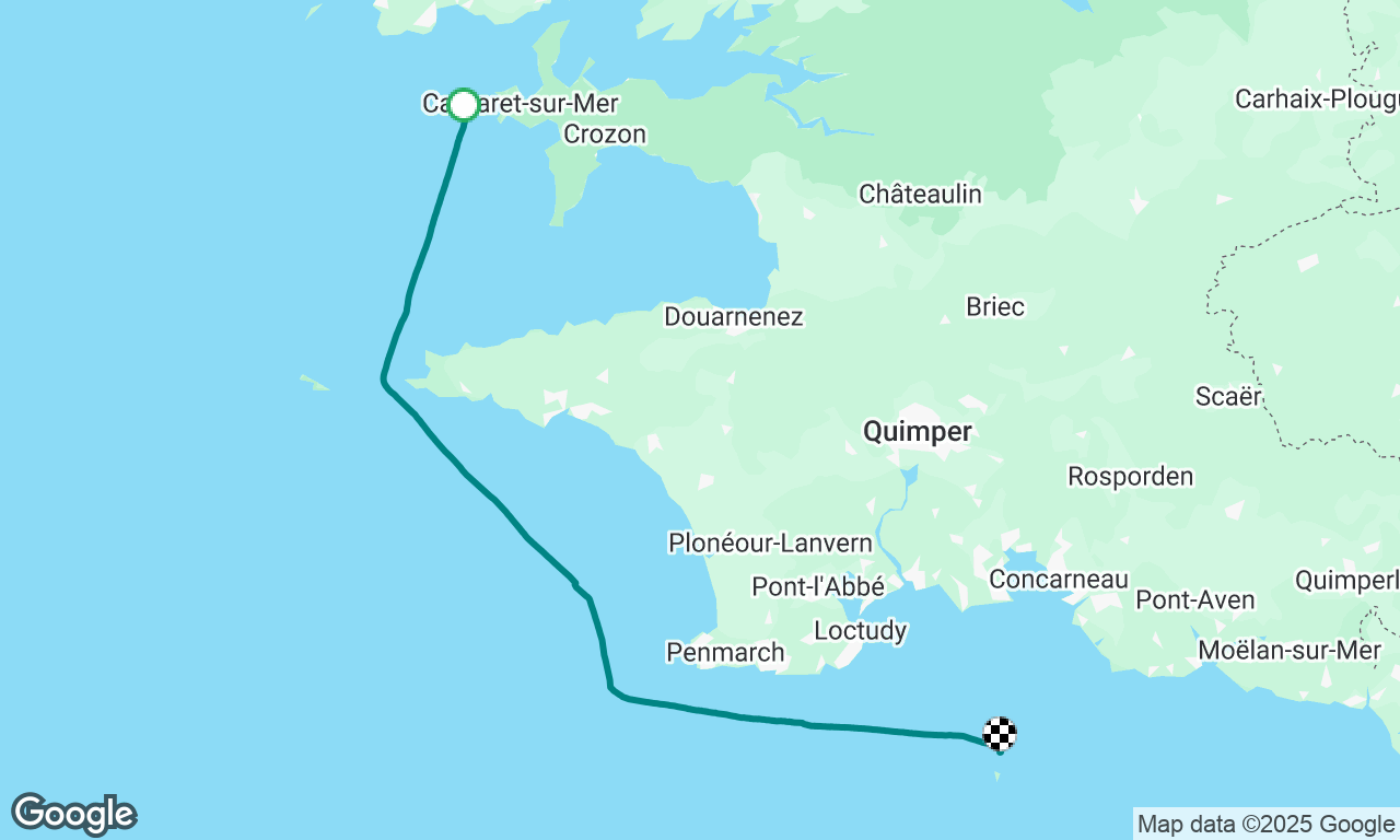 Camaret to Glenans