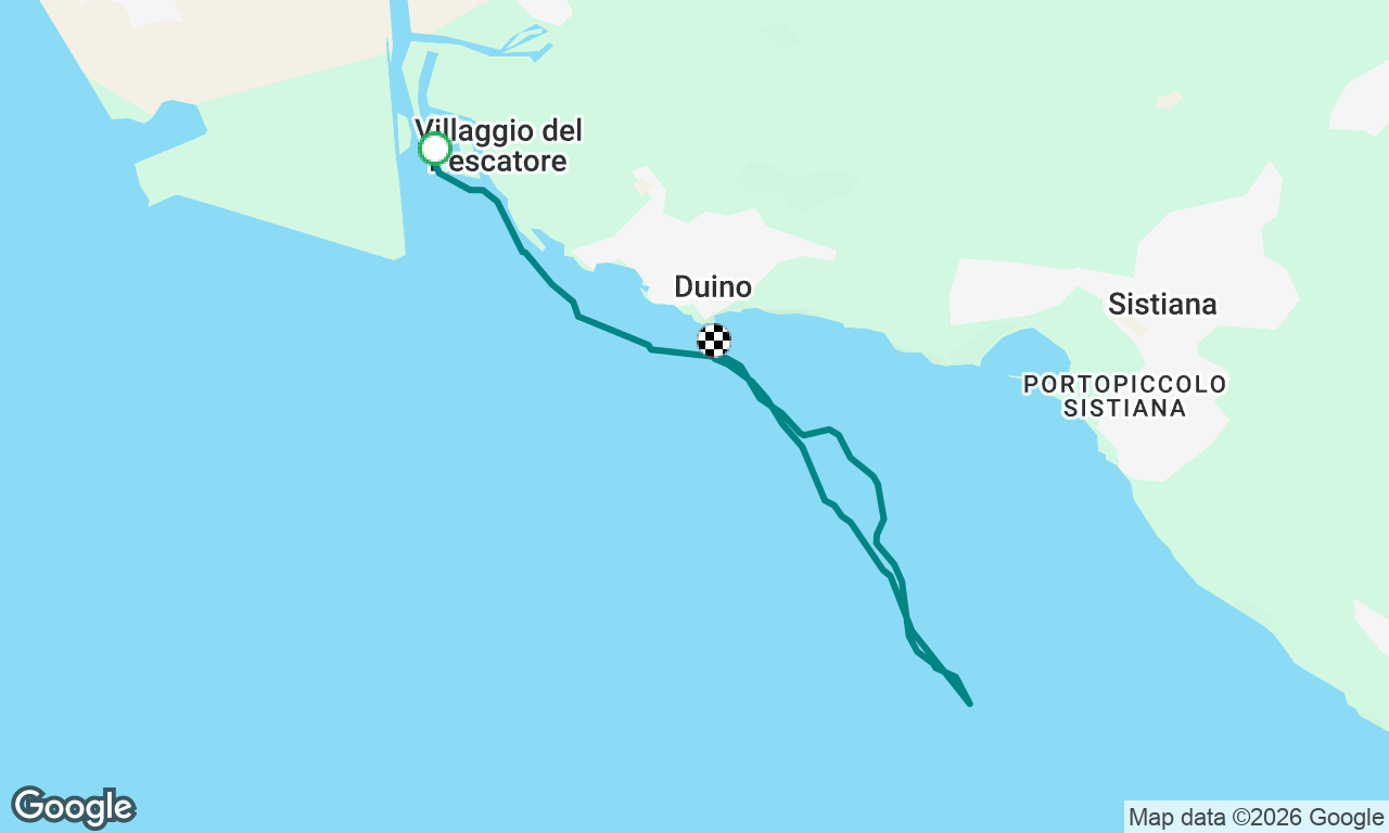 Voyage map
