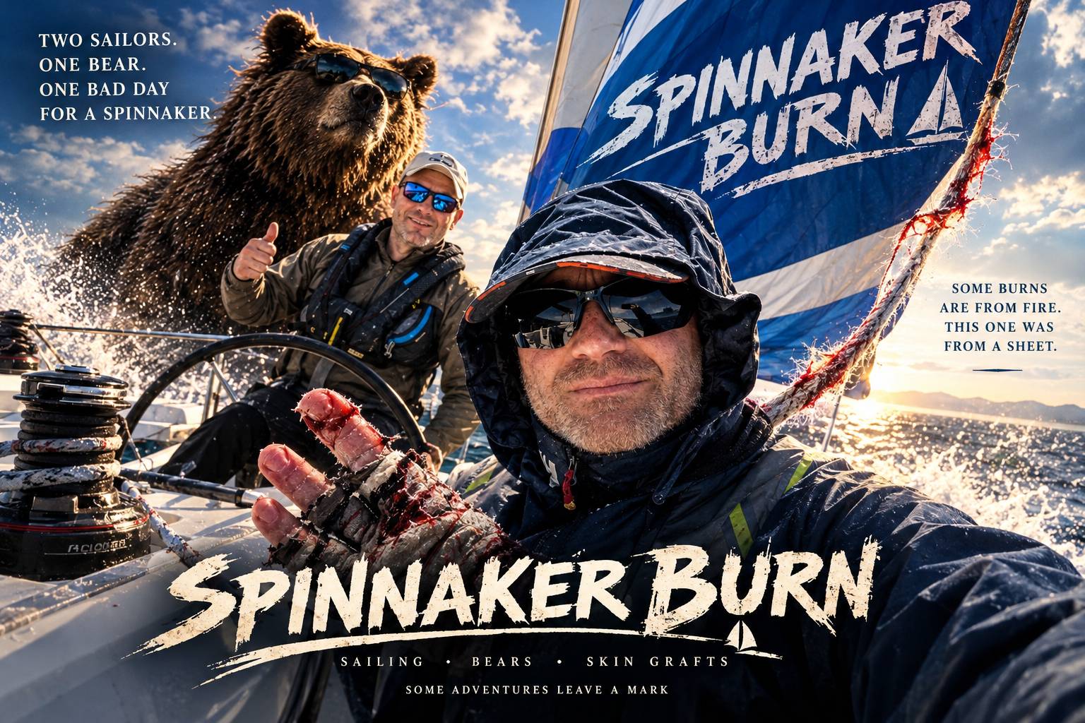 Spinnaker burn_270A0D98-E5DA-4336-8068-69077DD5E3B7