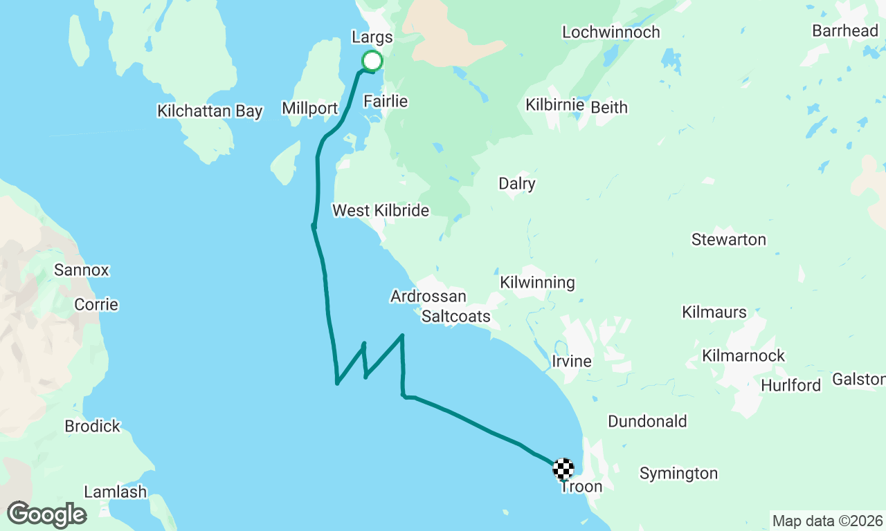 Largs to Dublin Day 1
