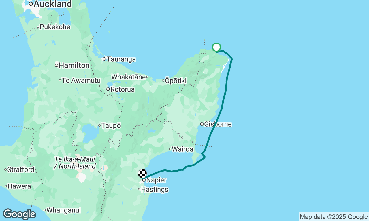 Hicks Bay, East Cape to Napier, Hawke’s Bay