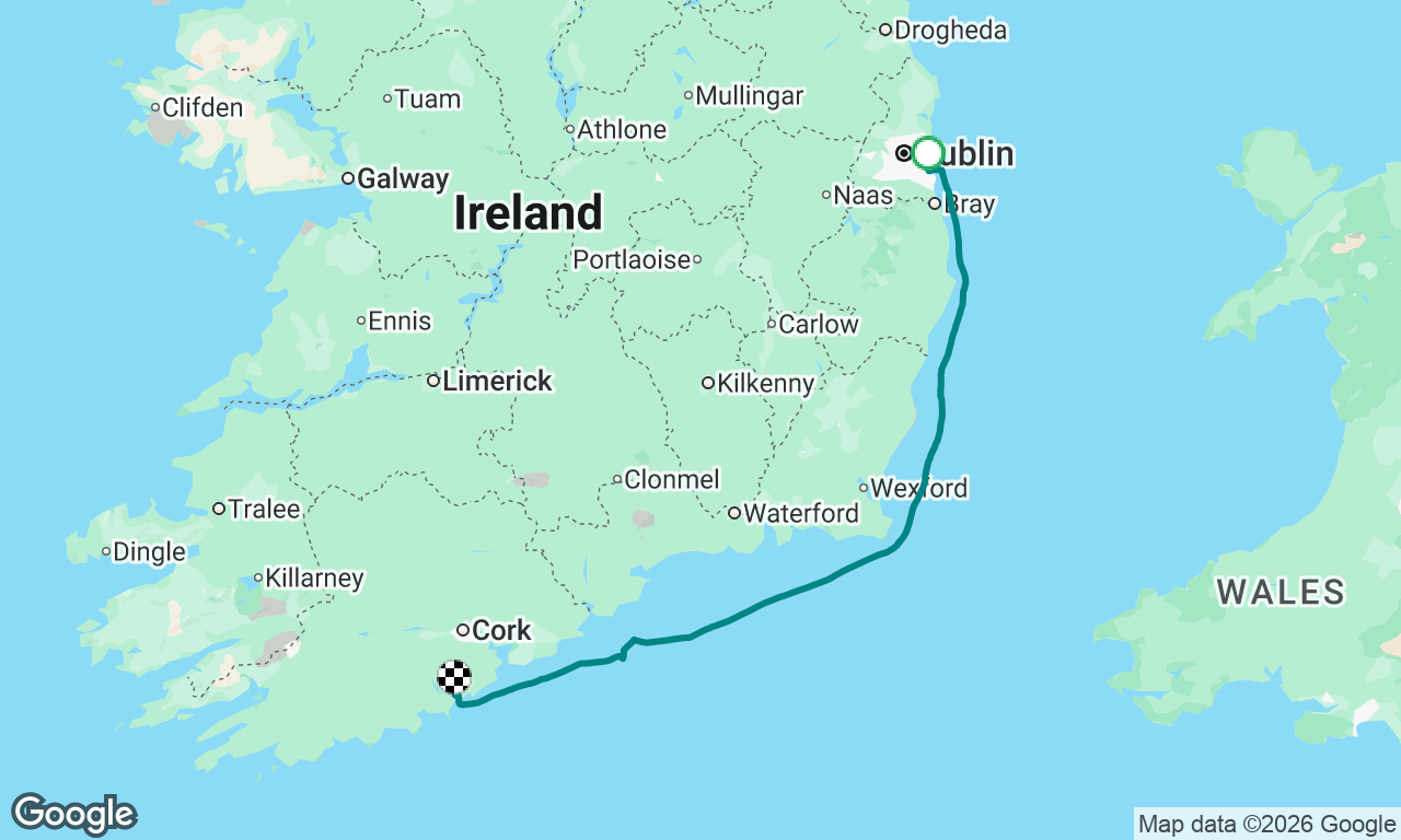 Voyage map
