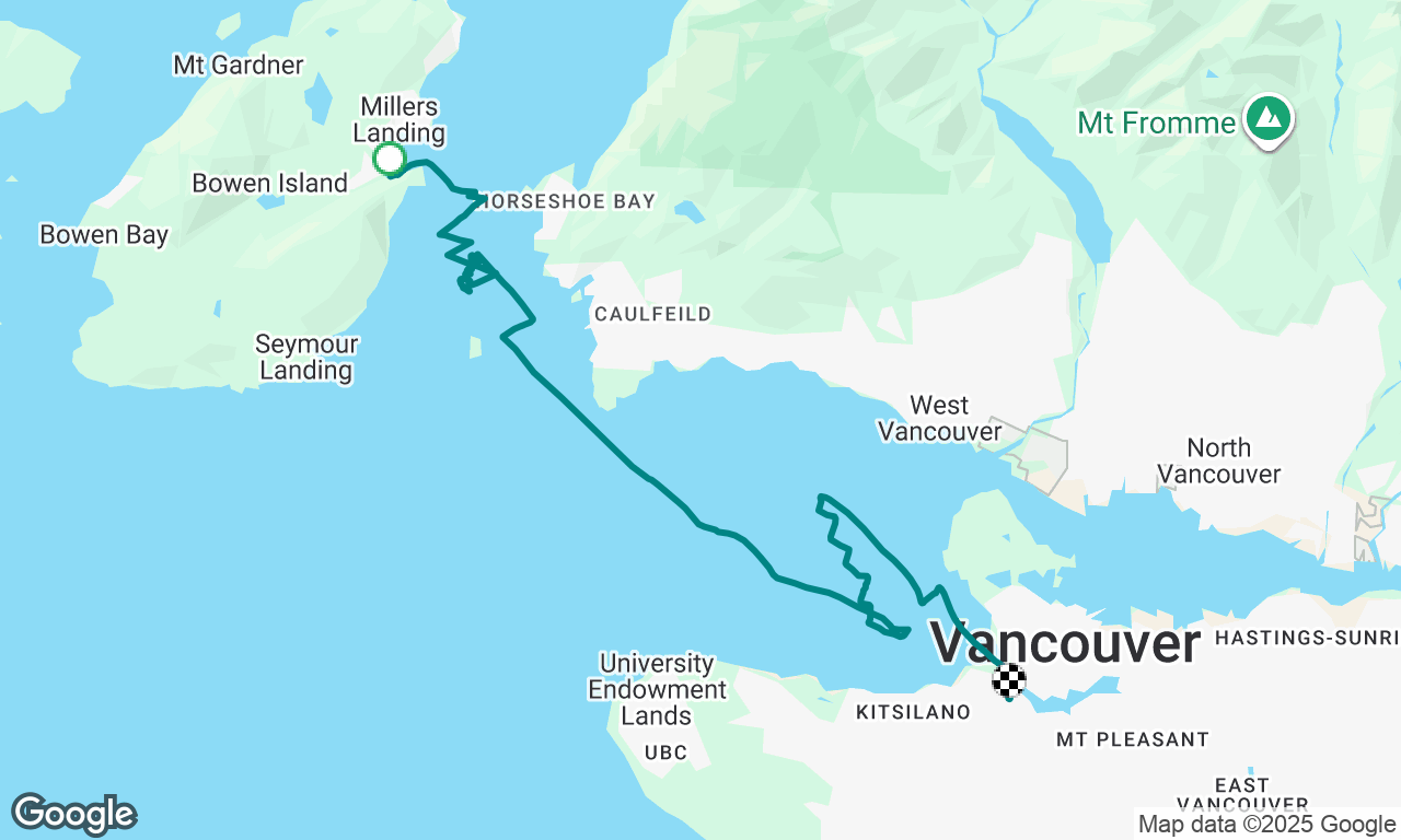 ICC: Snug Cove to Vancouver