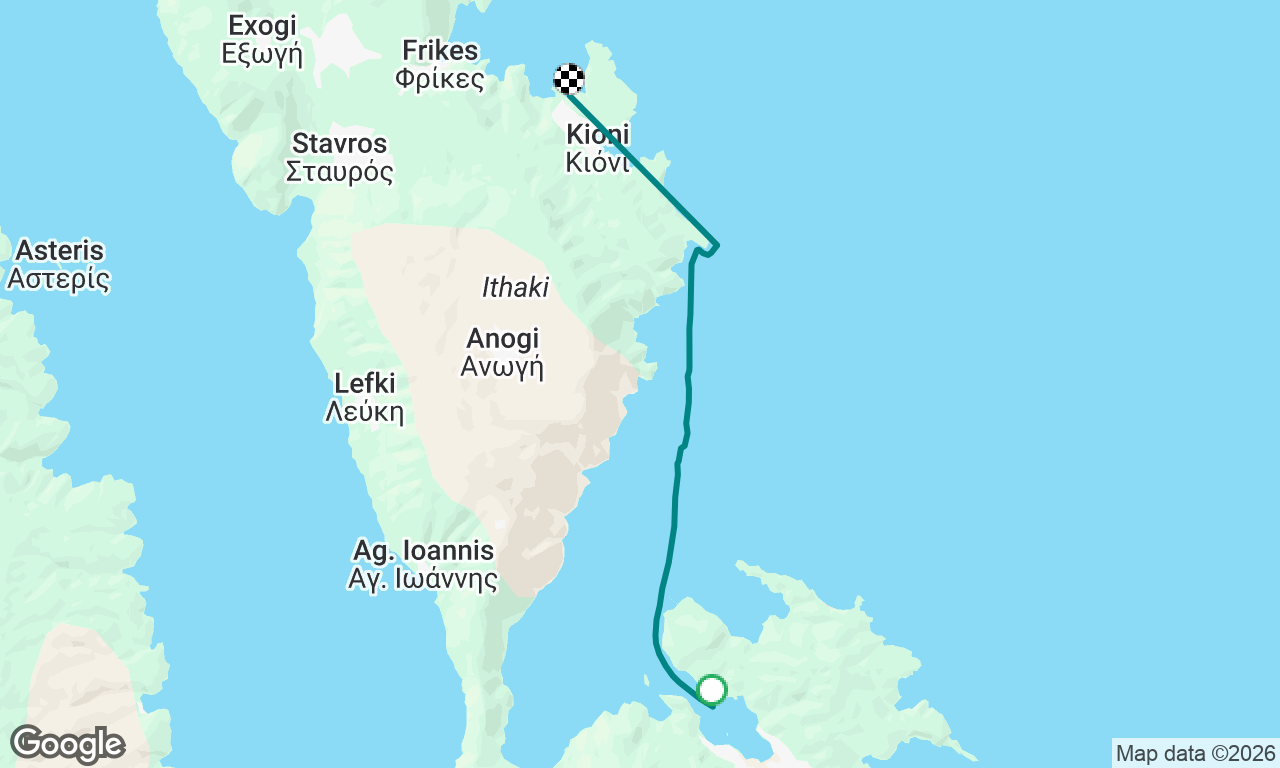 Voyage map