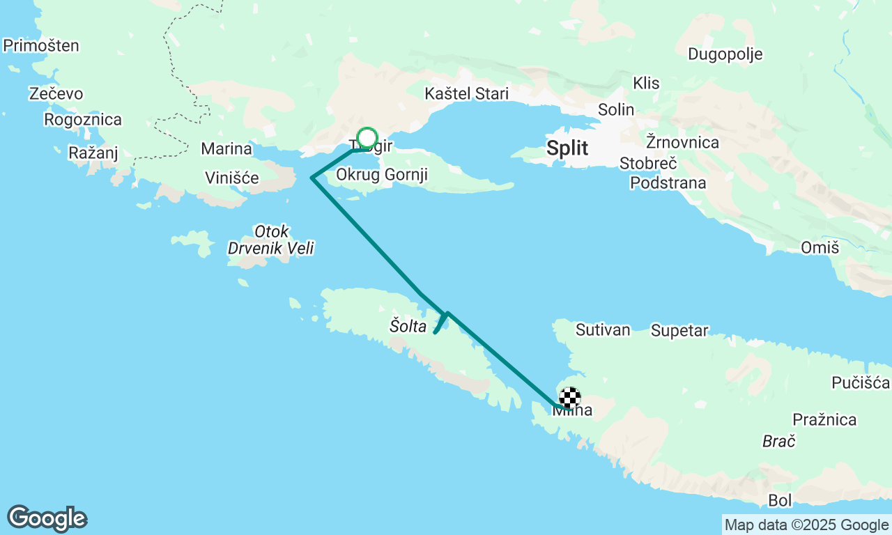 Flotielje Trogir dag #1