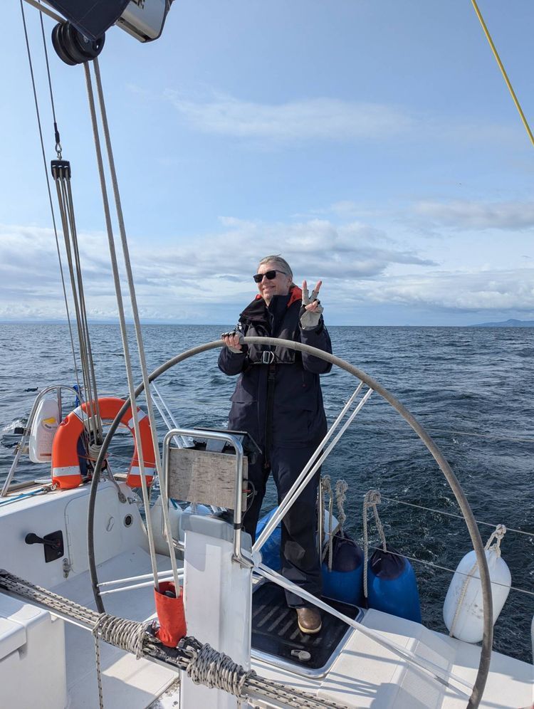 Voyage photo from isle of man to largs after the TT