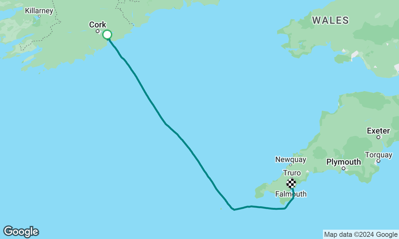 Cork to Falmouth