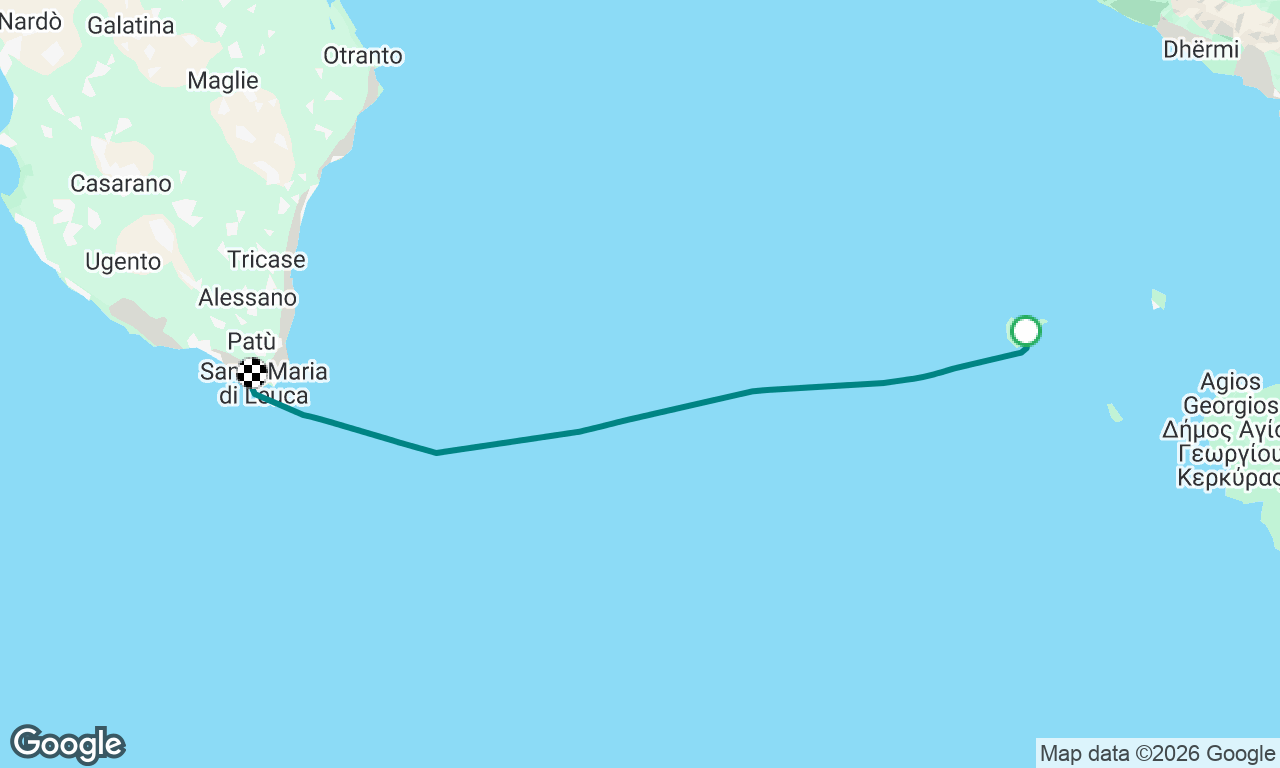 Voyage map