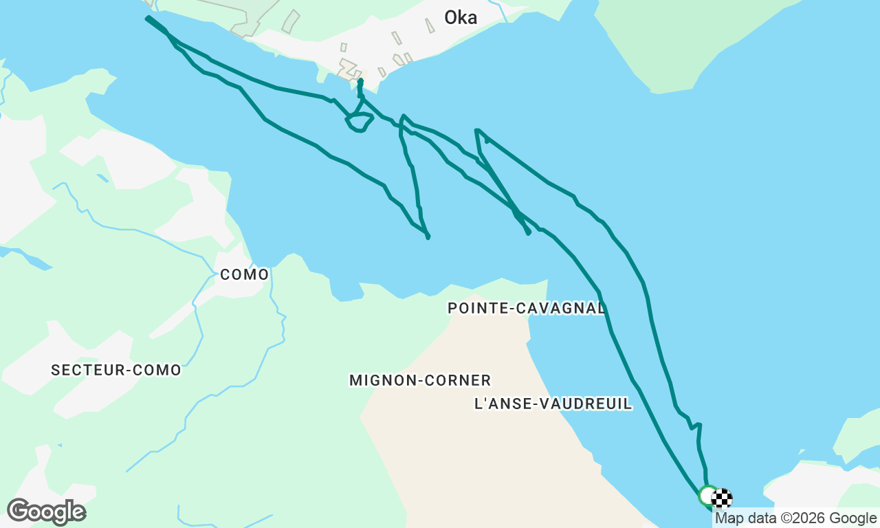 Voyage map