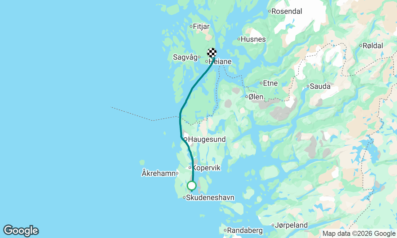Voyage map