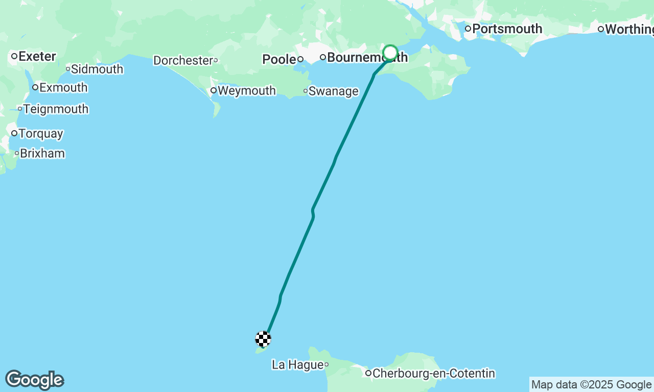 Yarmouth to Alderney 100725