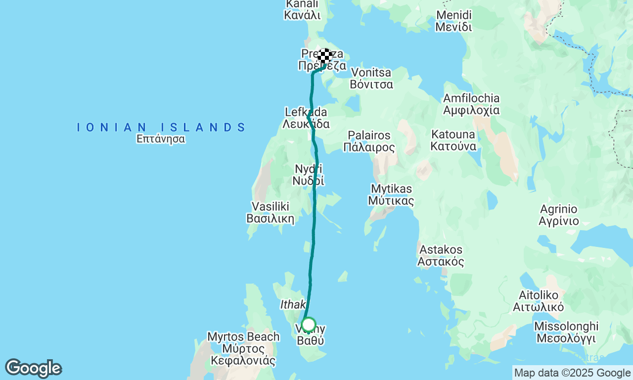 Bonous Miles Flotila 
Leg 7
Ithaki to Preveza