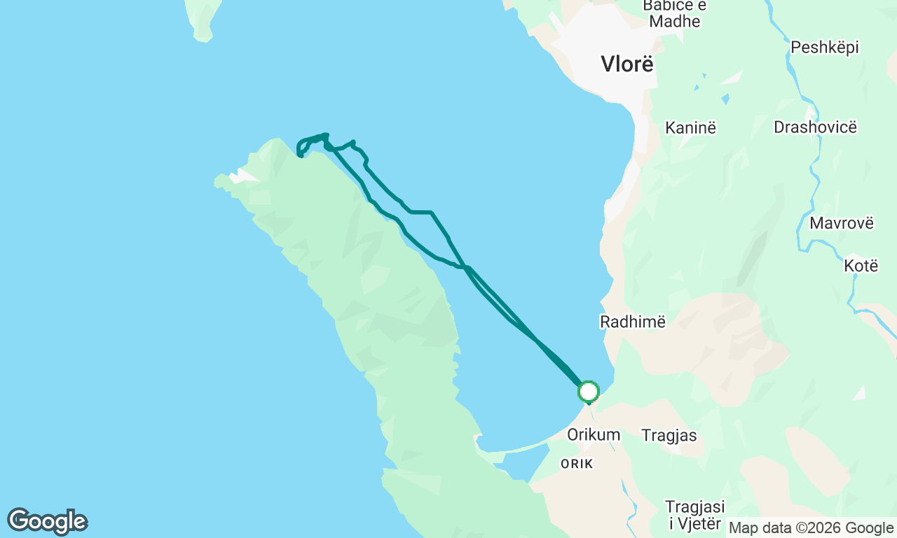 Voyage map