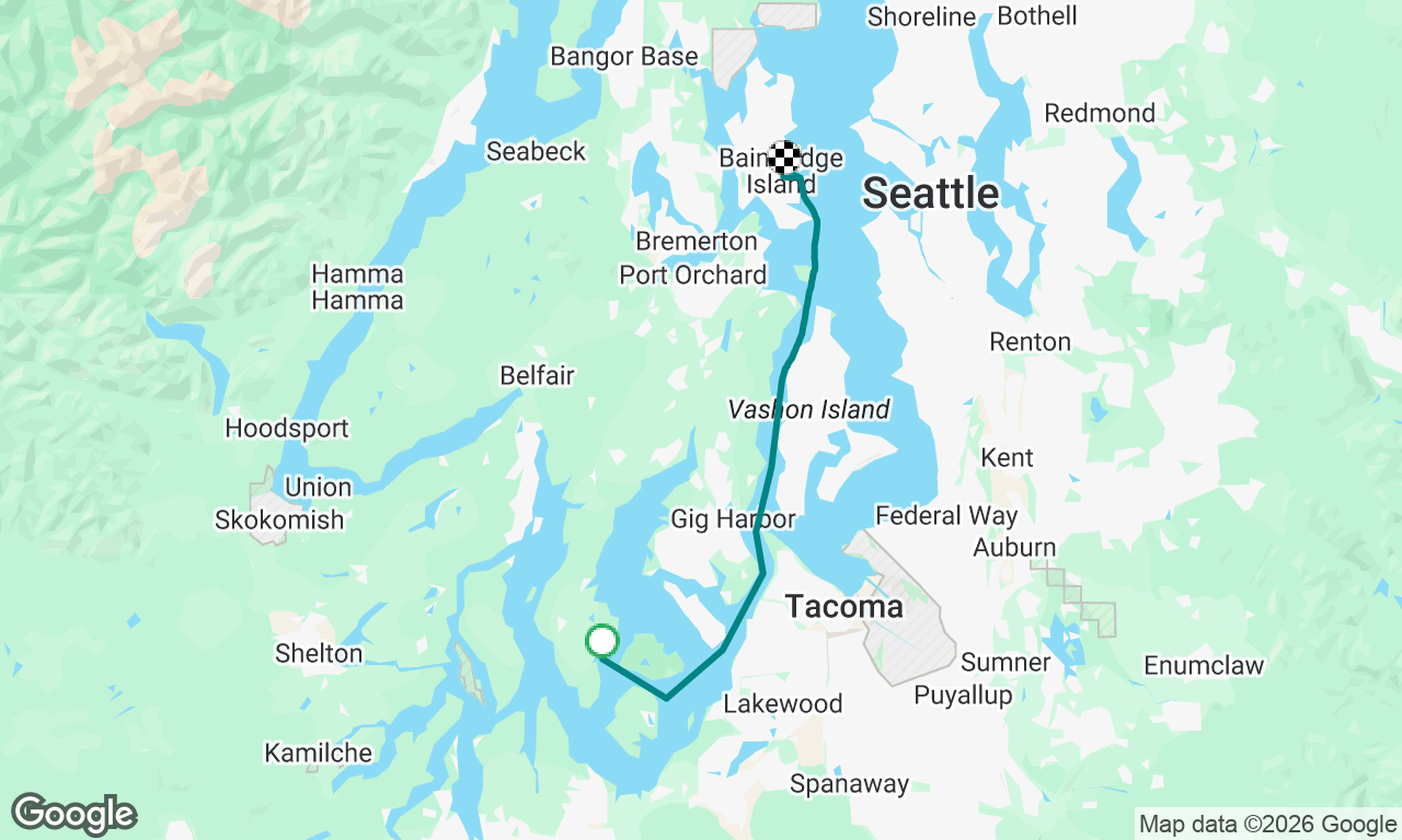 Longbranch to Eagle Harbor