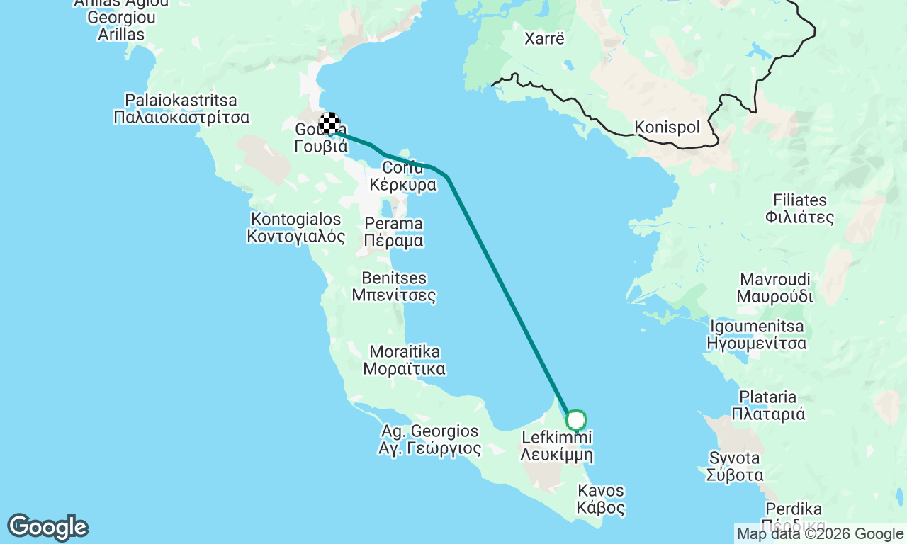 Voyage map