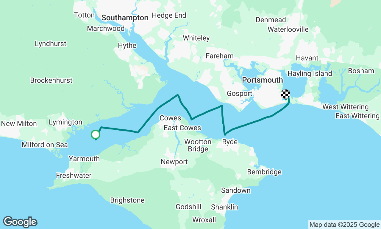 Fantastic sail in perfect weather
