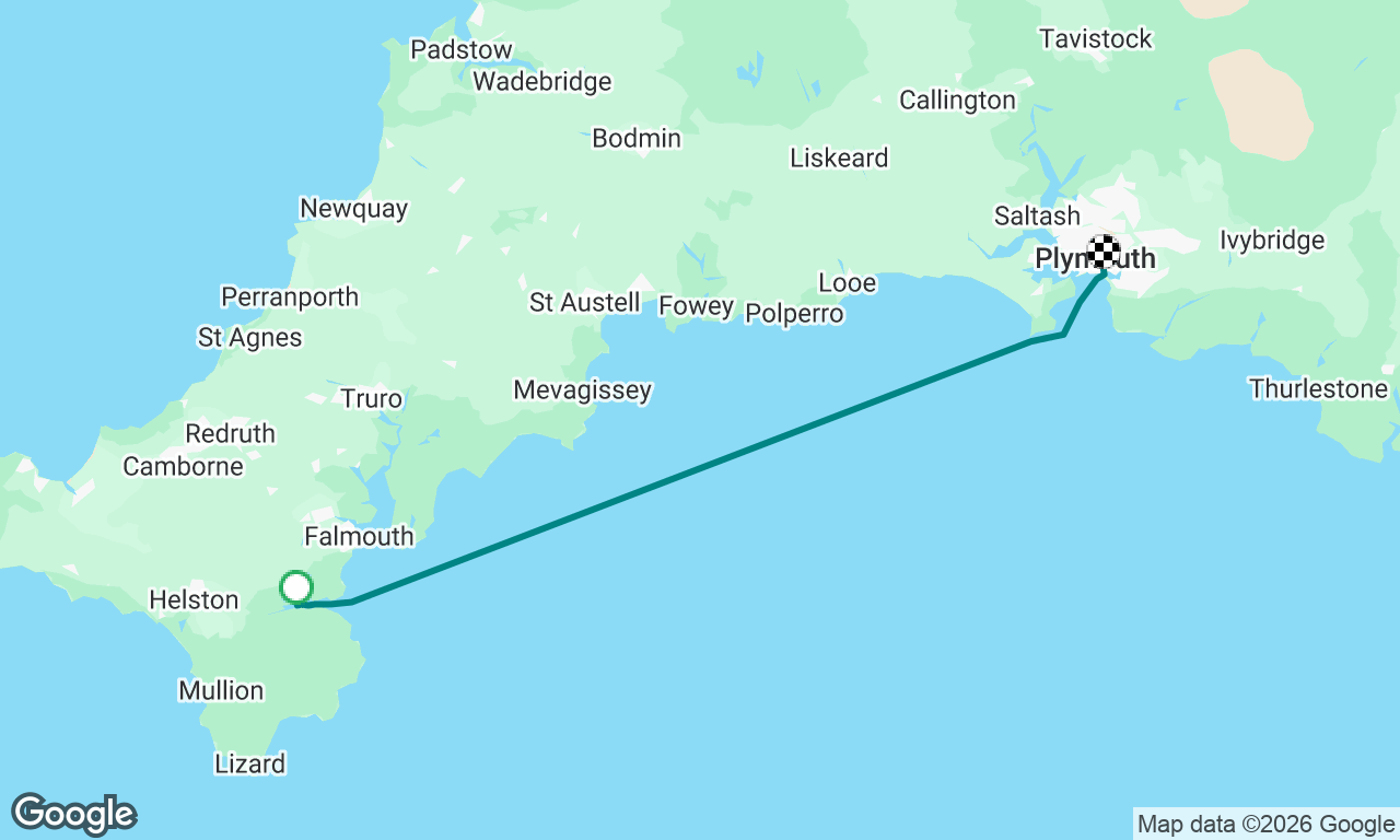 Helford River to Plymouth