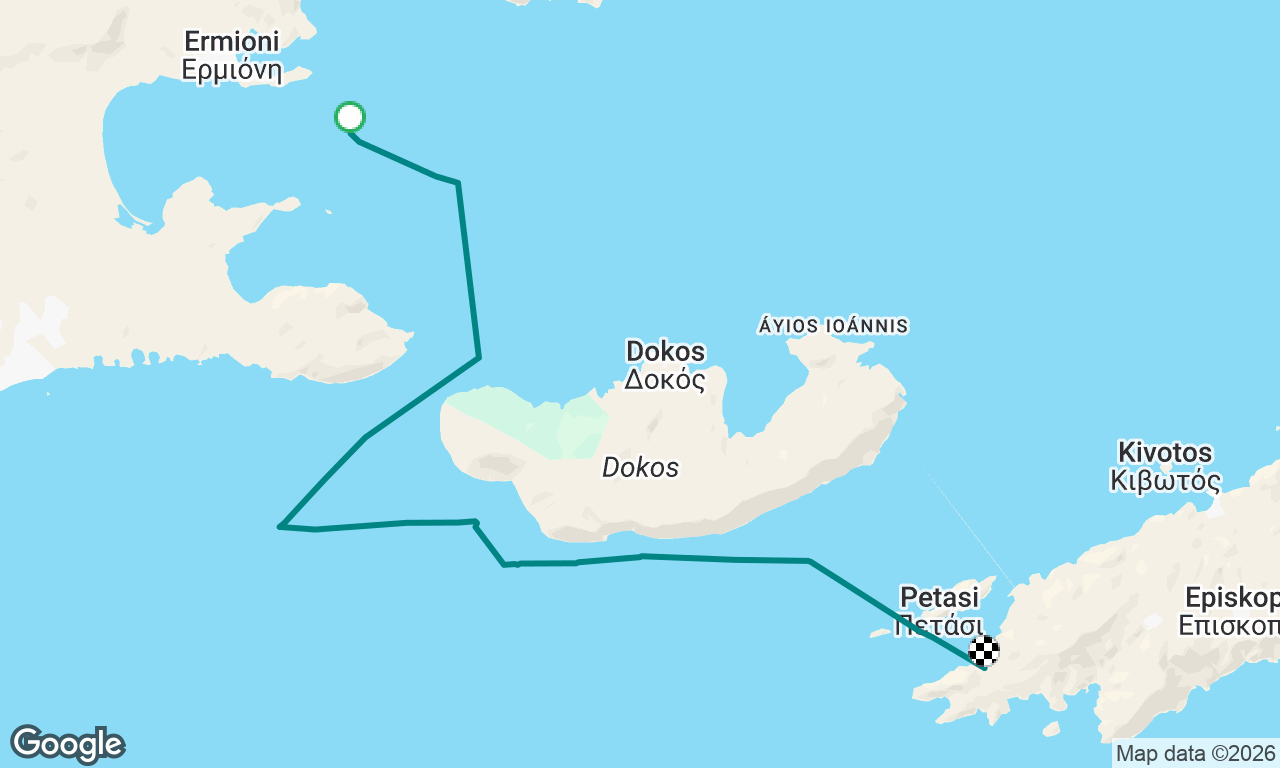 Voyage map