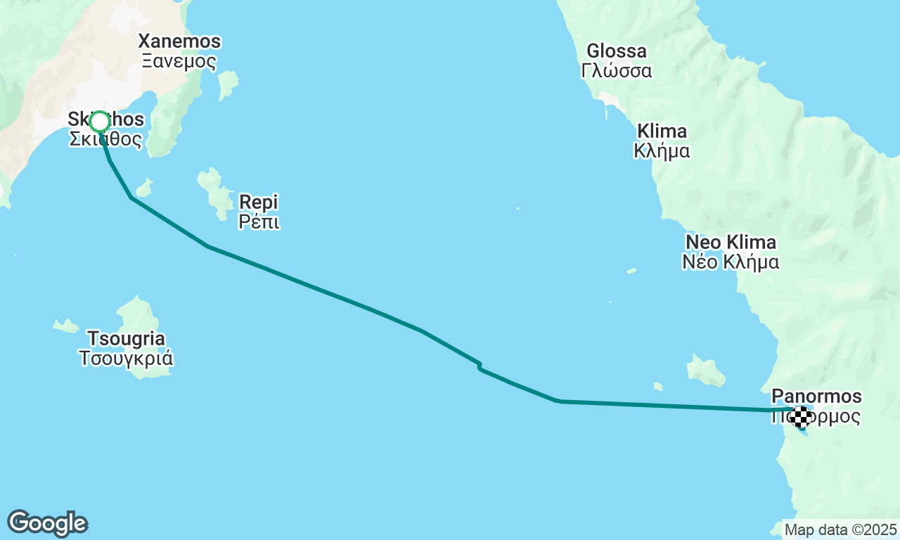 Voyage map