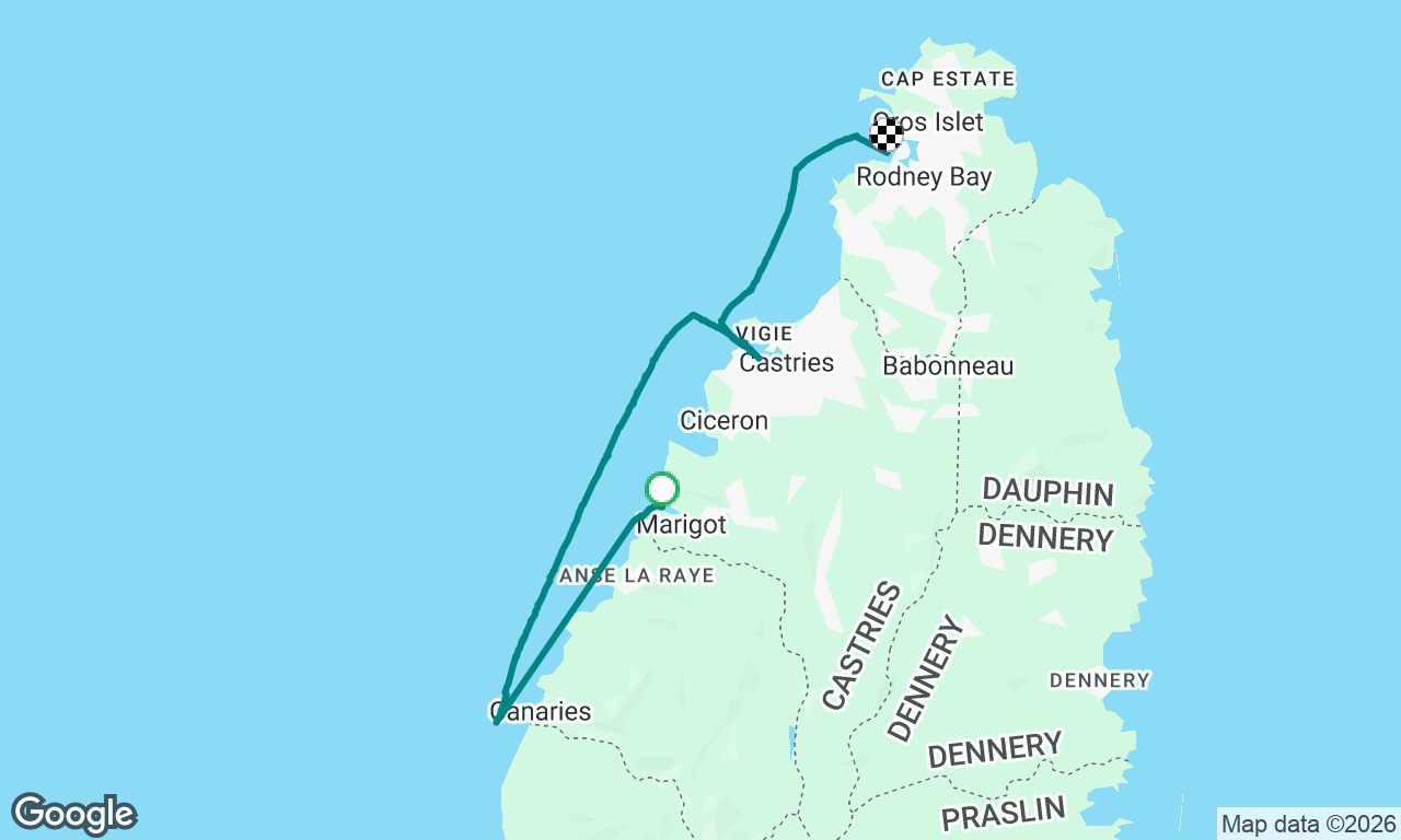 Voyage map