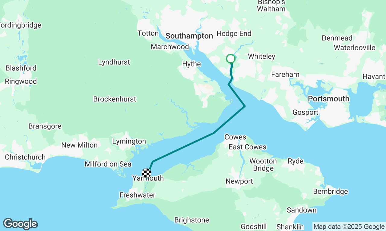 Hamble to Yarmouth 