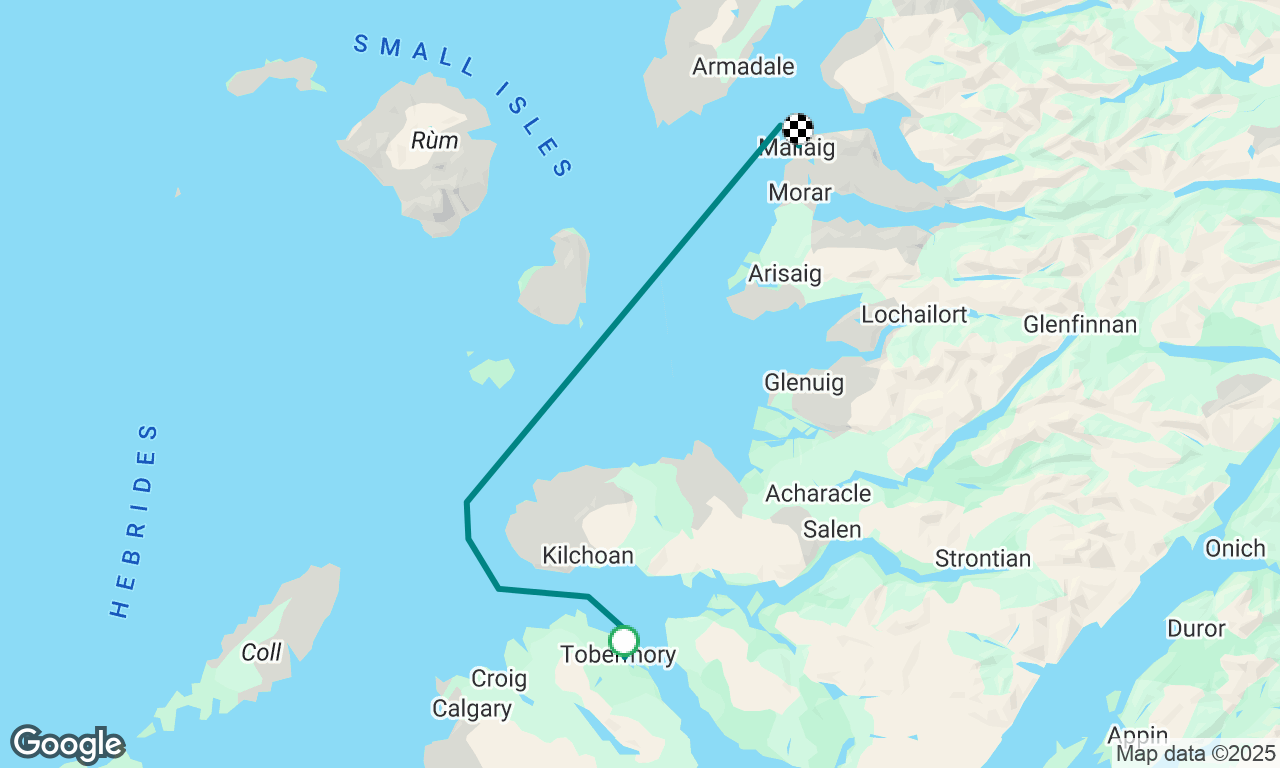 Tobermory to Mallaig