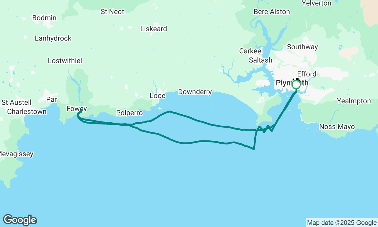 Plymouth to Fowey 