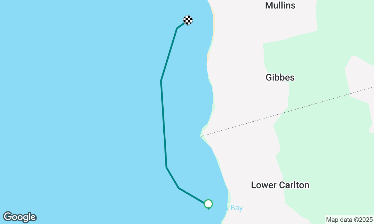 Lower Carlton to Mullins Beach Speightstown 