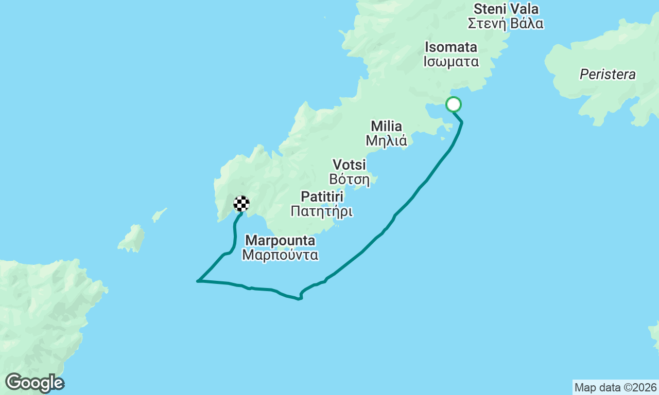 Voyage map