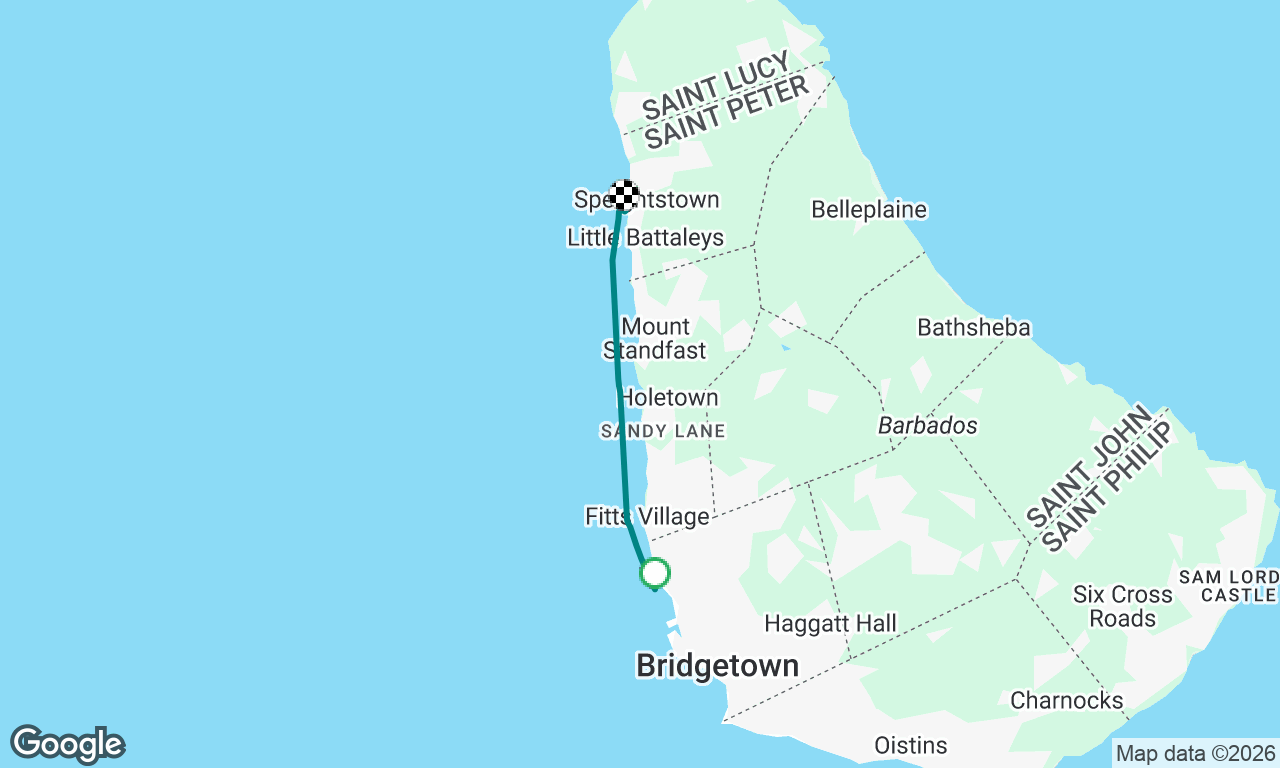 Voyage map