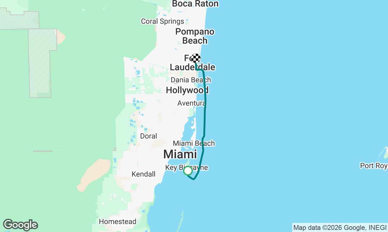 Voyage map