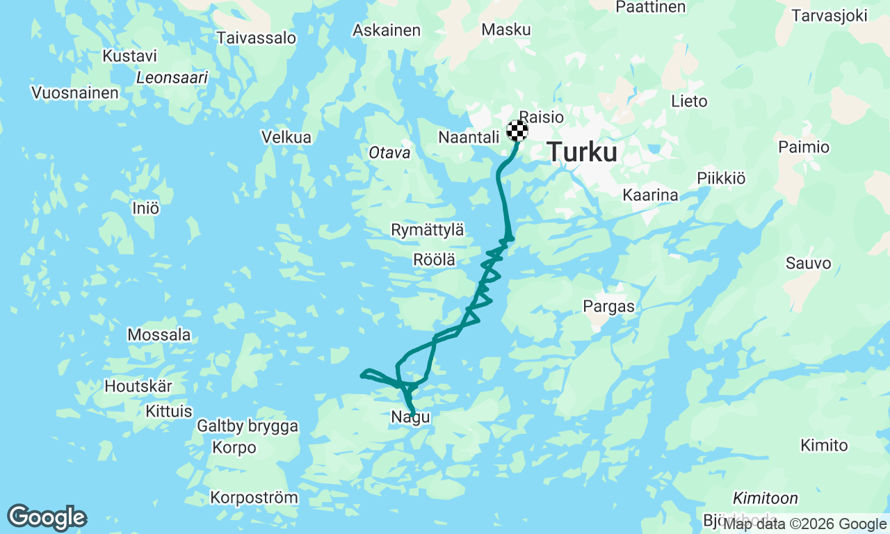 Raisio-Nauvo-Raisio