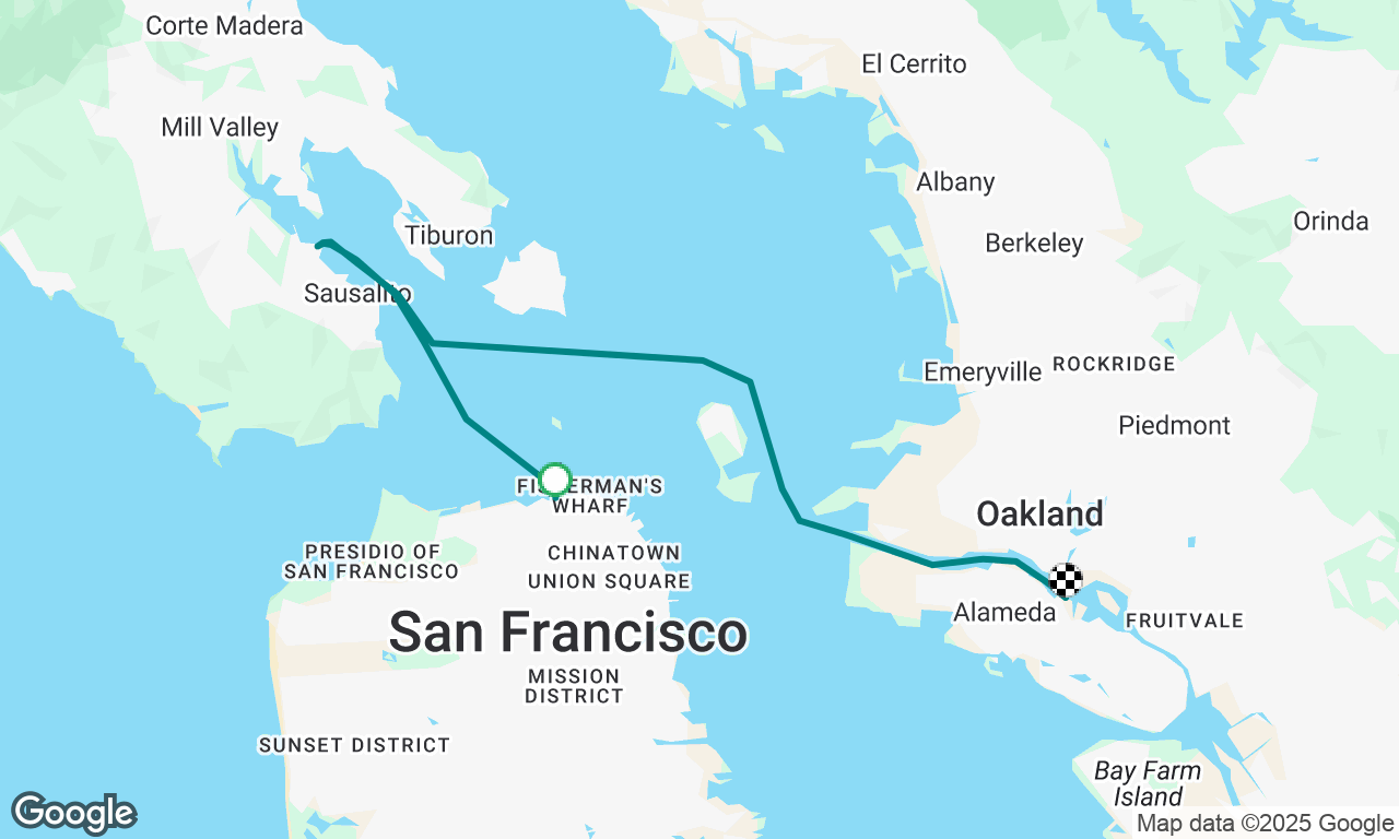 SF-Sausalito-Oakland  Yacht Club