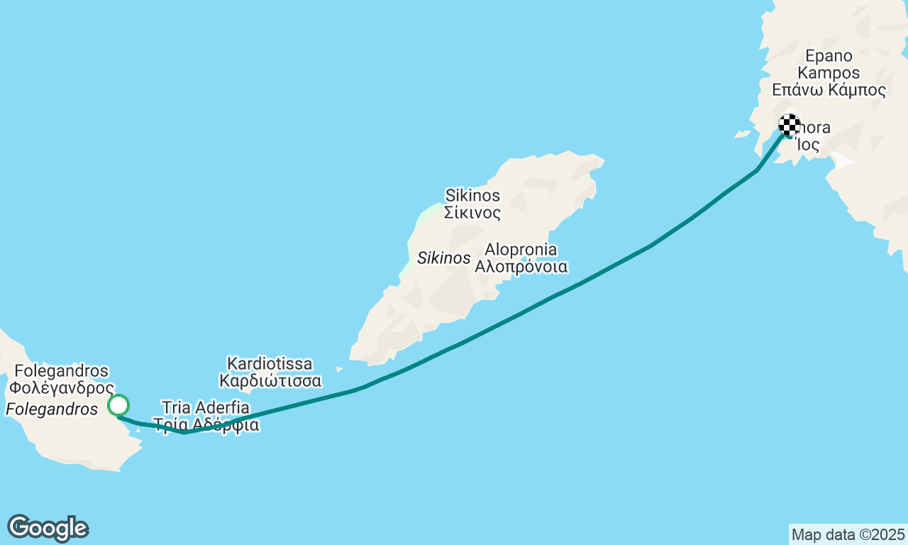 Karavostasis to Ios (Chora)