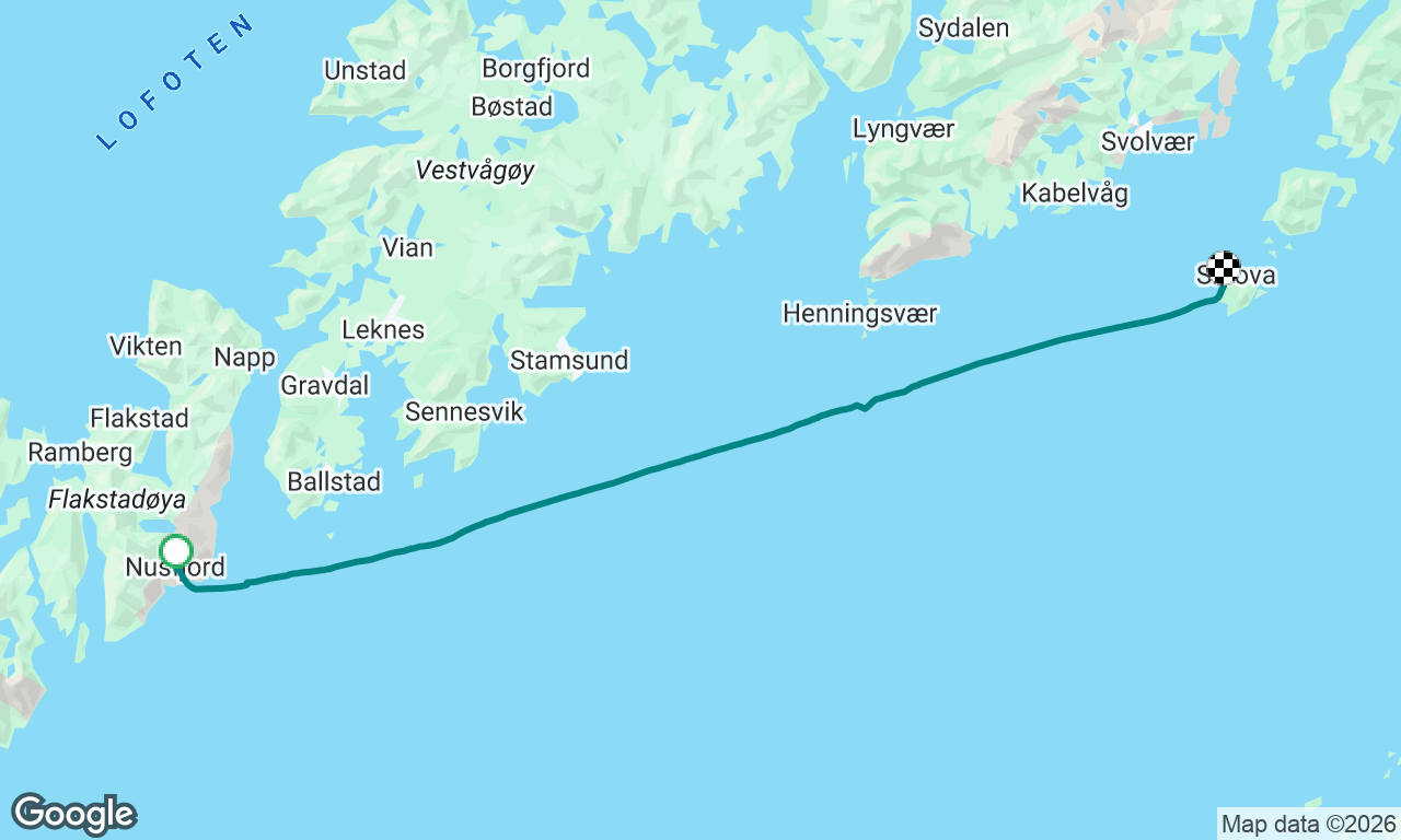 Voyage map