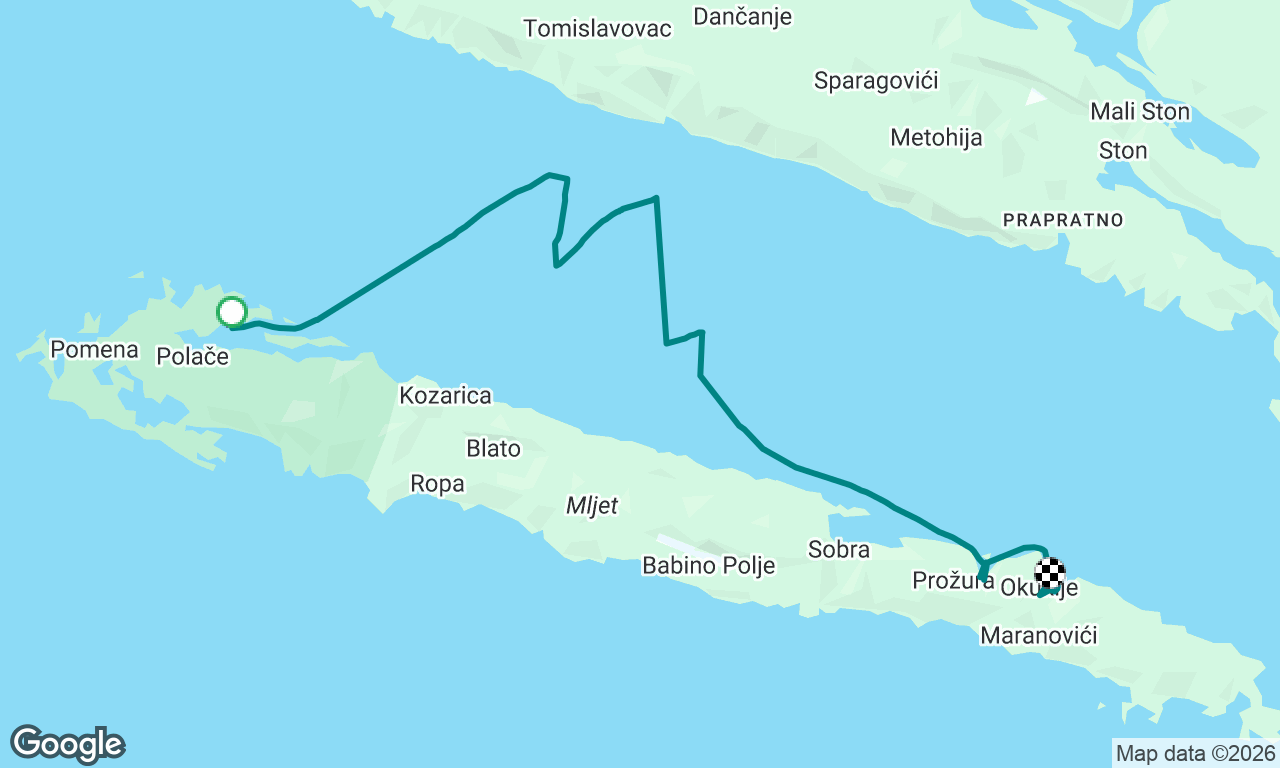 Voyage map