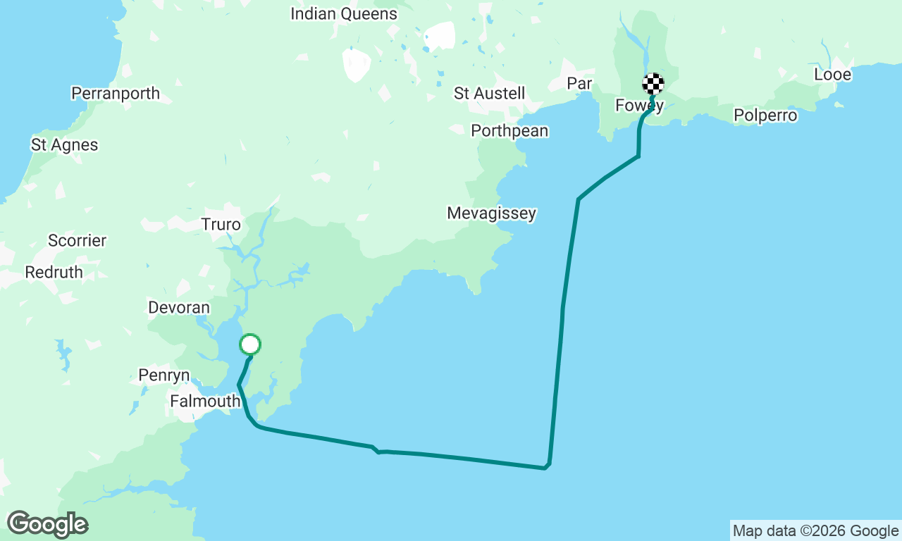 Voyage map