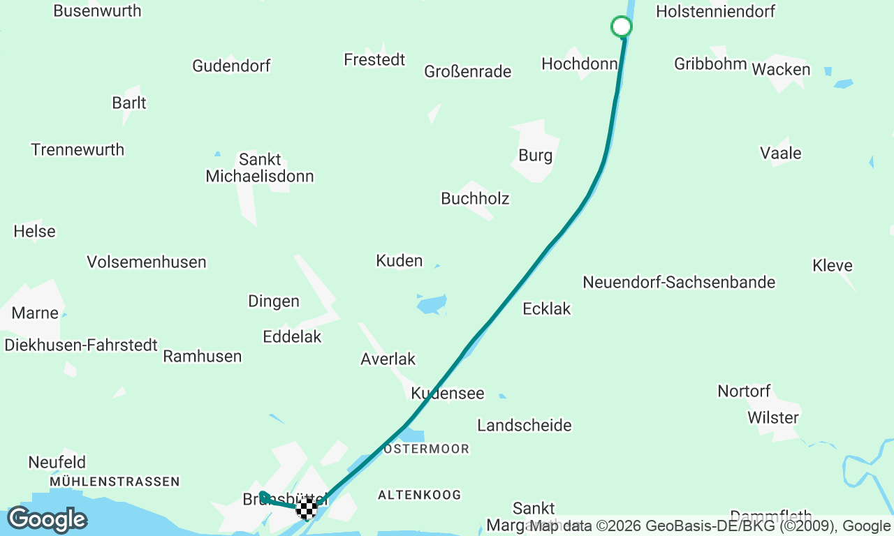 Dükerswisch nach Brunsbüttel 