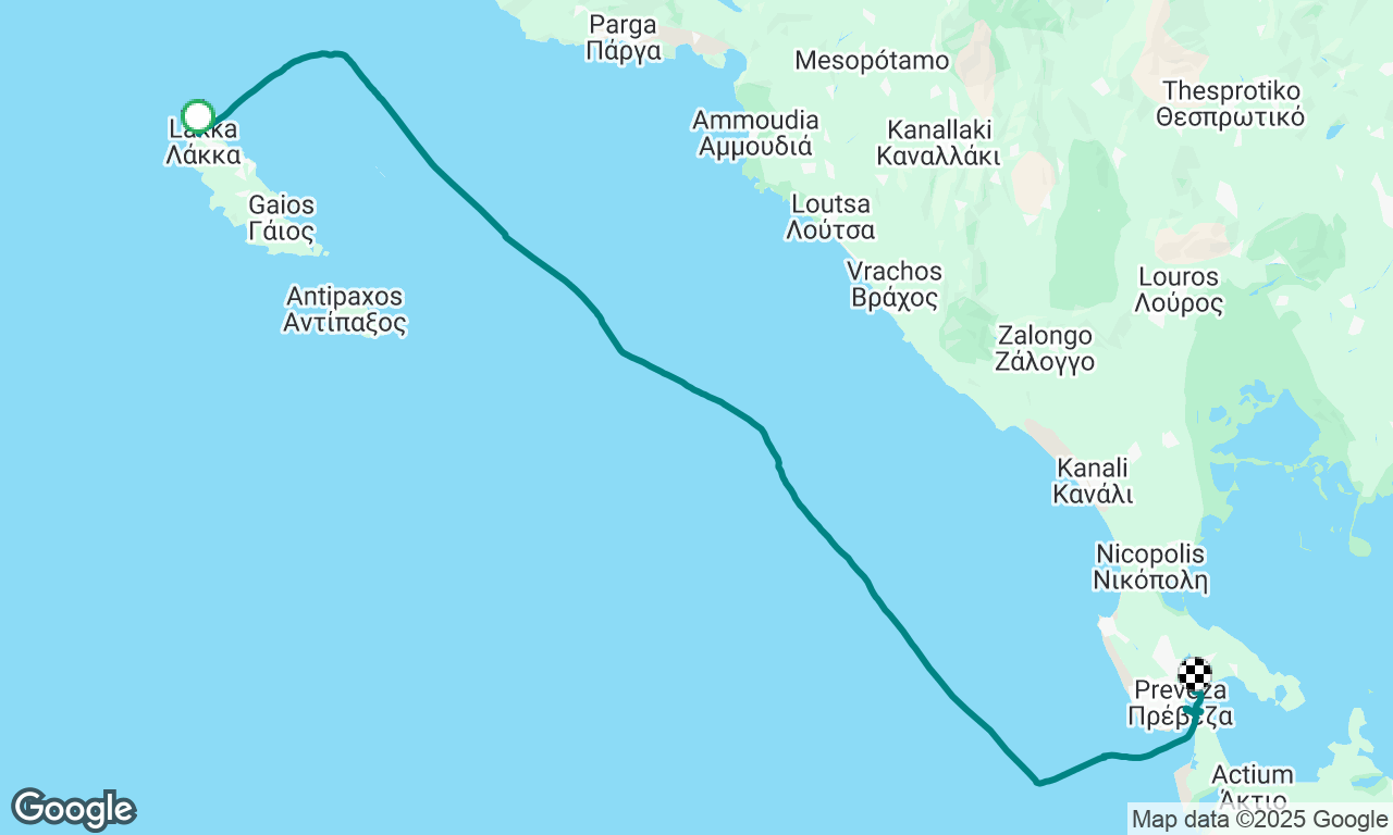 Voyage map