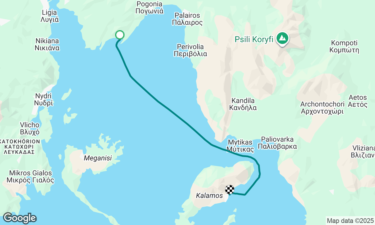 Voyage map