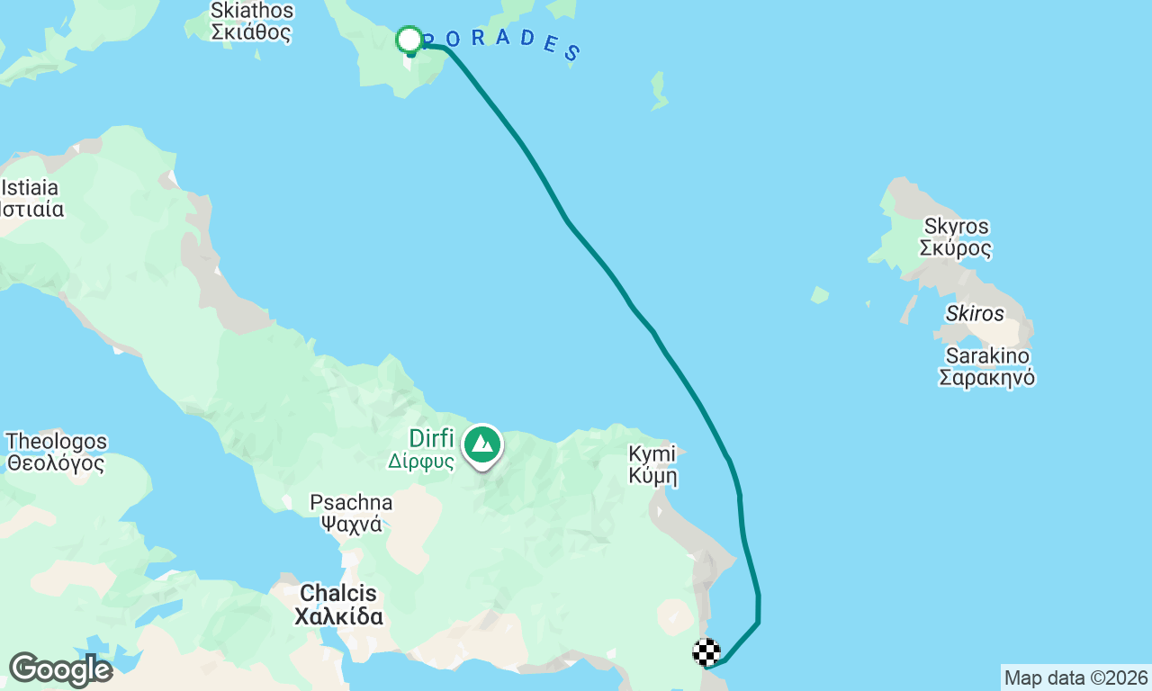 Voyage map