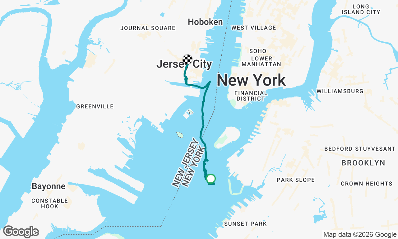 Voyage map