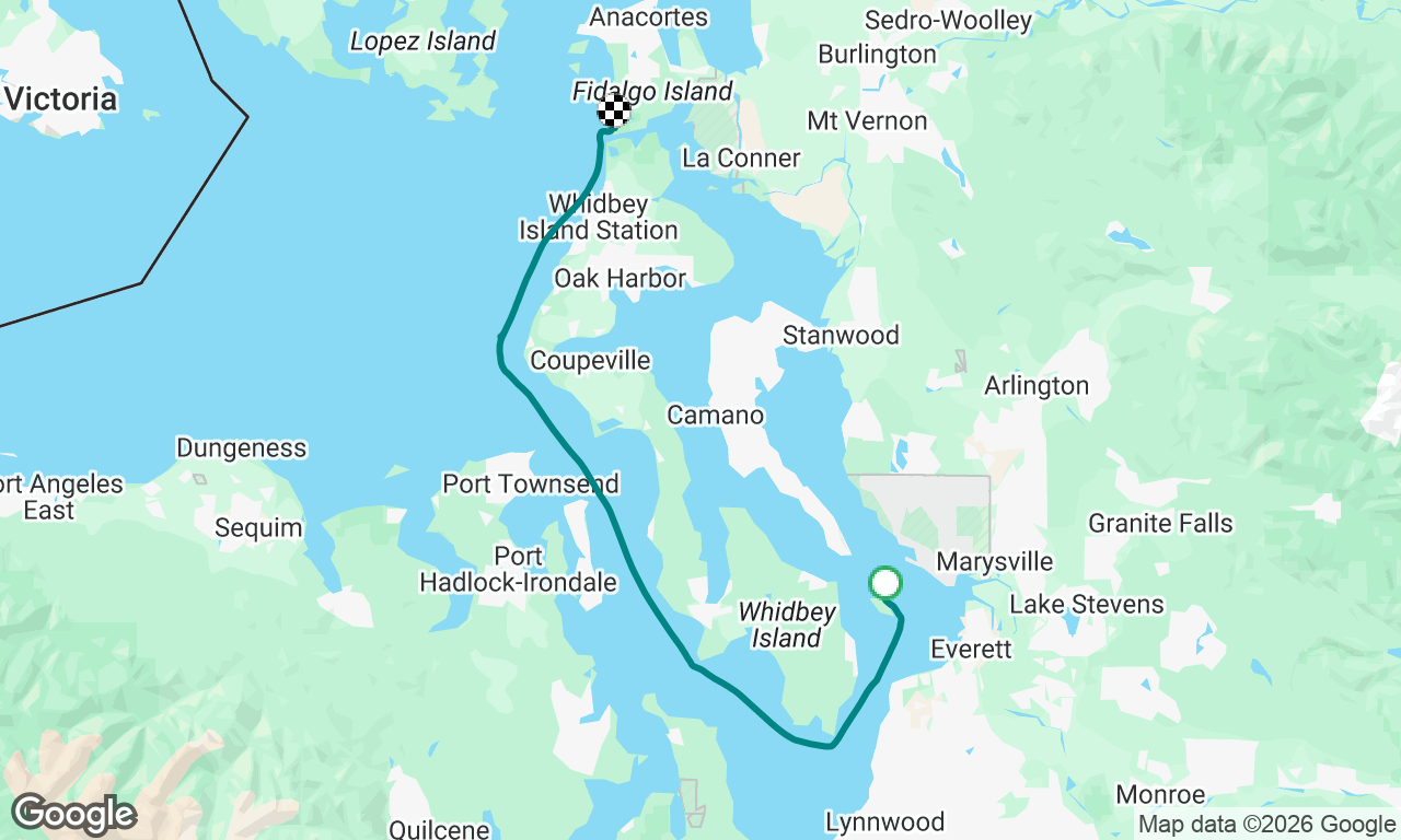 Voyage map