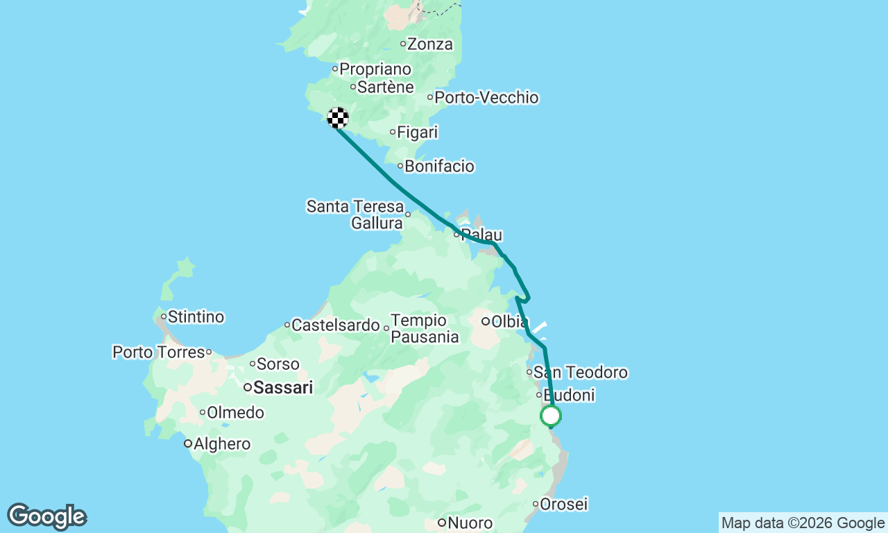 Voyage map