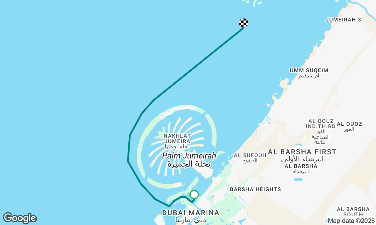 Voyage map