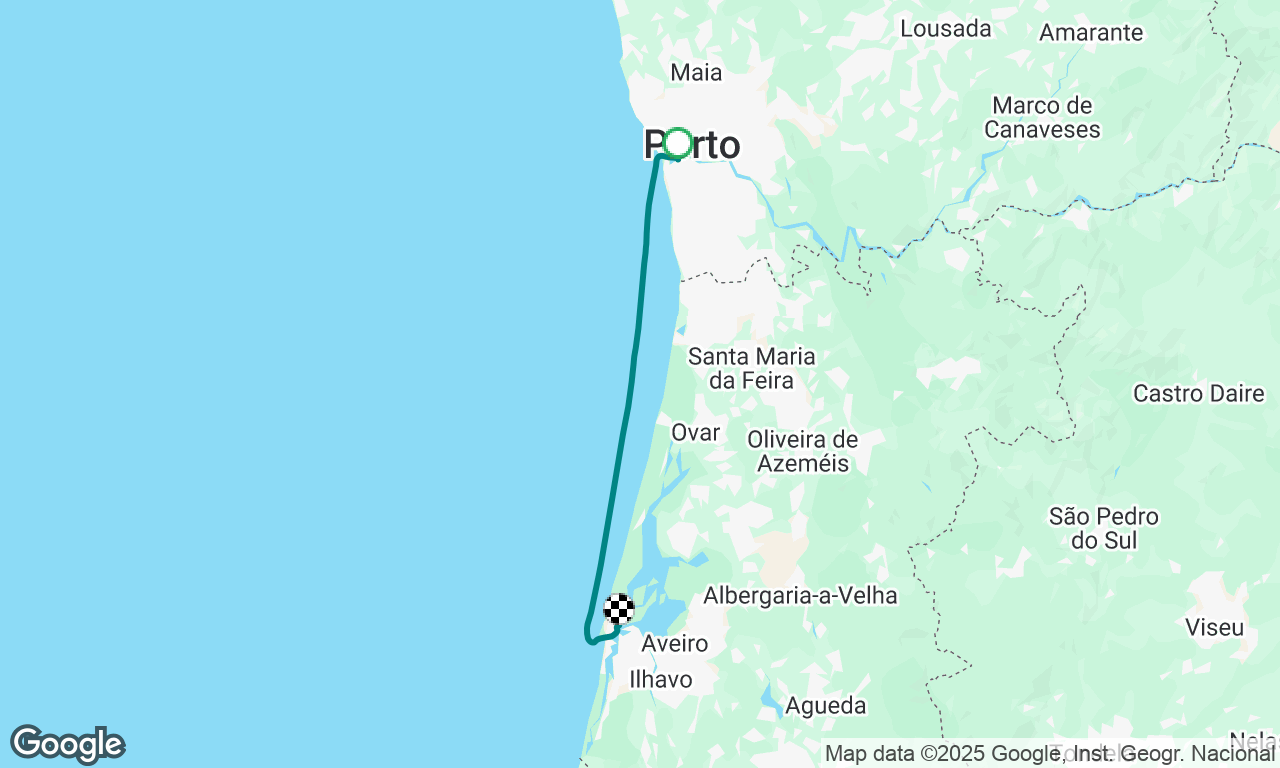 Leaving Porto