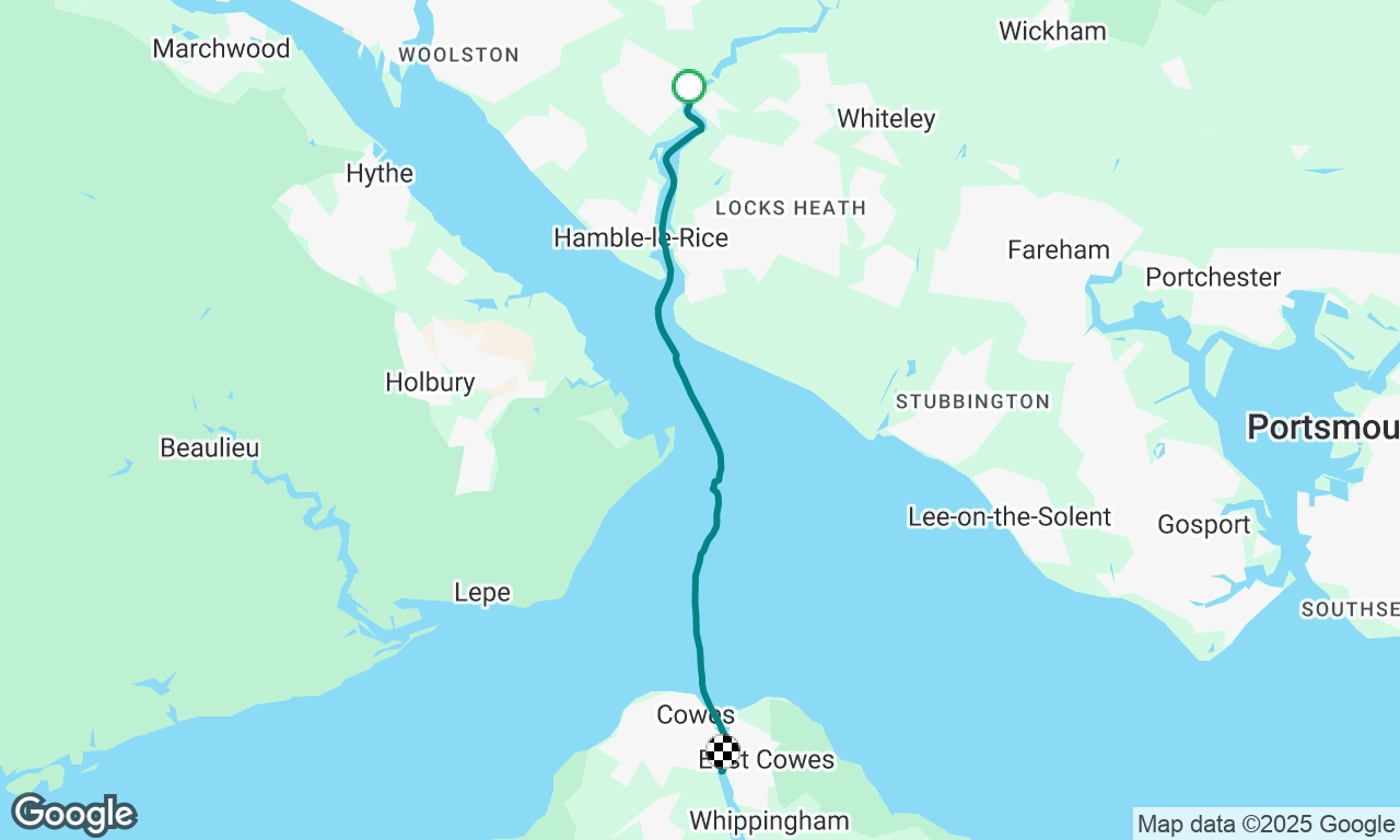 Burden to East Cowes