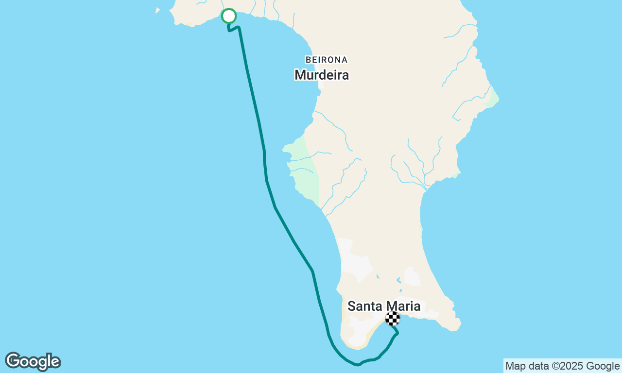 3rd anchorage in Ilho do Sal, Cabo Verde