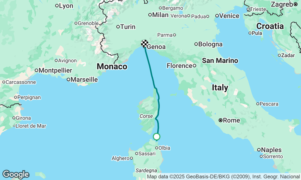 la Madalena-Genoa Marina Militare Race